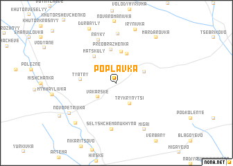 map of Poplavka