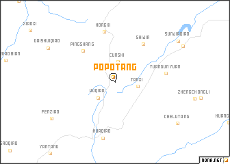 map of Popotang