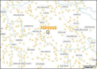 map of Popov Do