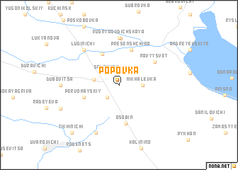 map of Popovka