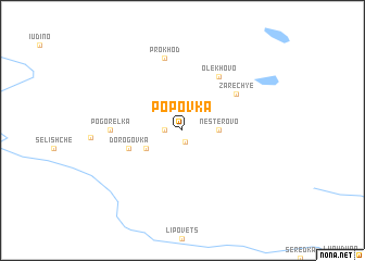 map of Popovka