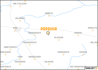 map of Popovka