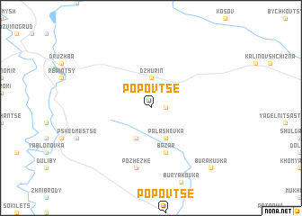 map of Popovtse