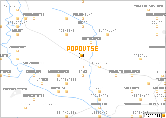 map of Popovtse
