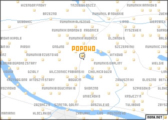 map of Popowo