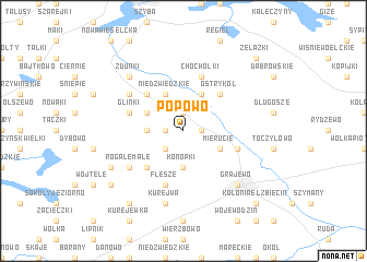 map of Popowo