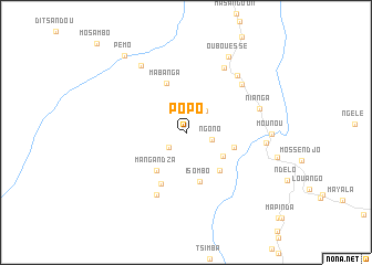 map of Popo