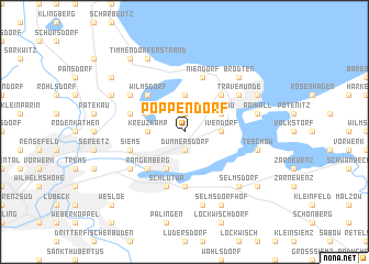 map of Pöppendorf