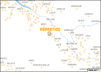 map of Popratine