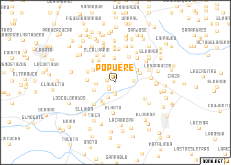 map of Popuere