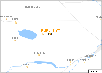 map of (( Poputnyy ))