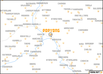 map of P\