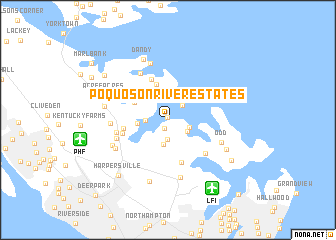 map of Poquoson River Estates