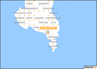 map of Porákhia