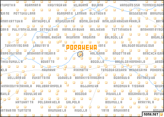 map of Porawewa