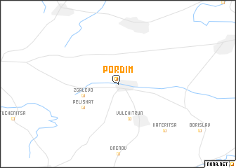 map of Pordim