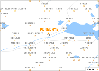 map of Porech\