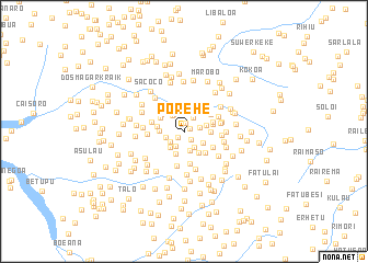 map of Porehe