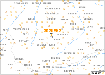 map of Pormehr