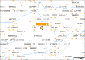 map of Pornice