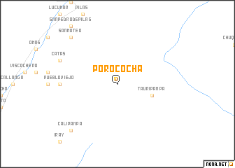 map of Porococha