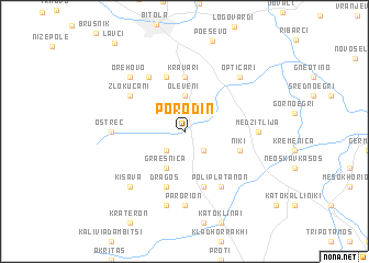 map of Porodin