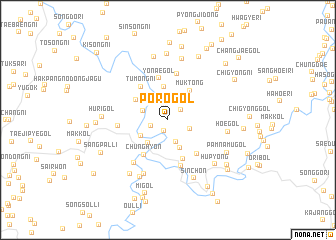 map of Poro-gol