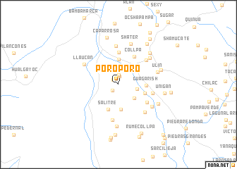 map of Poro Poro