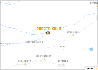 map of Porotnikova