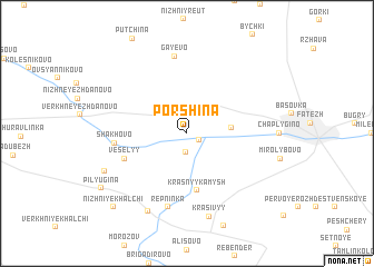 map of Porshina