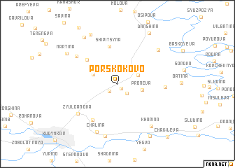 map of Pors\