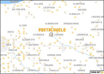 map of Portachuelo