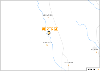 map of Portage