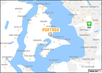 map of Portage