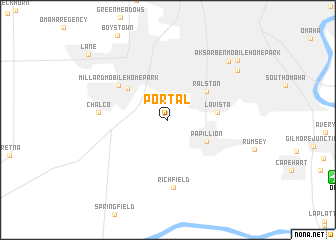 map of Portal