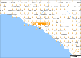 map of Port-à-Piment