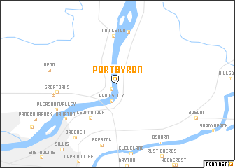 map of Port Byron