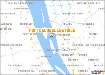 map of Port-de-la-Belle-Étoile