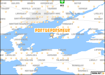 map of Port de Porsmeur