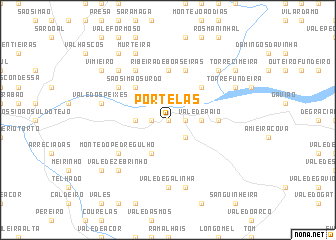 map of Portelas