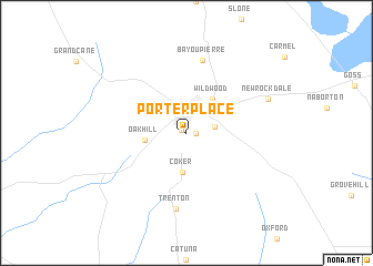 map of Porter Place