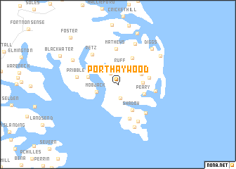 map of Port Haywood