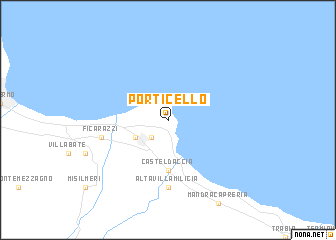 map of Porticello