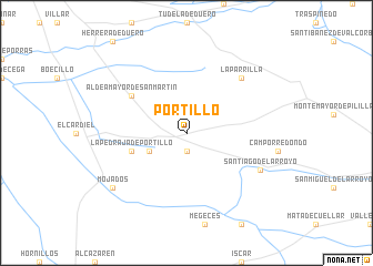 map of Portillo