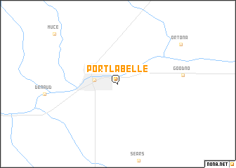 map of Port La Belle