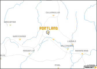 map of Portland