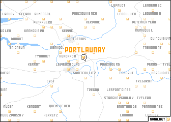 map of Port-Launay