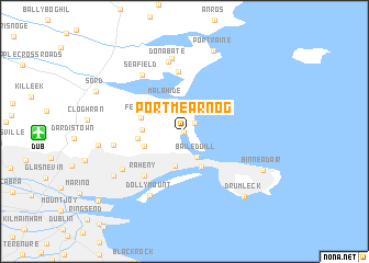 map of Port Mearnóg