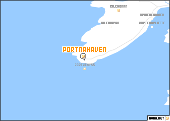 map of Portnahaven
