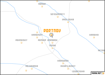 map of Portnov